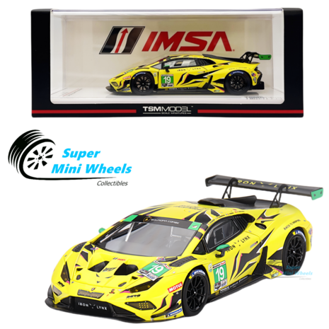 Lamborghini Lamborghini Huracán GT3 Evo2 #19 Team Iron Lynx Imsa 24H Daytona 2023 - 1:43 - TrueScale Miniatures