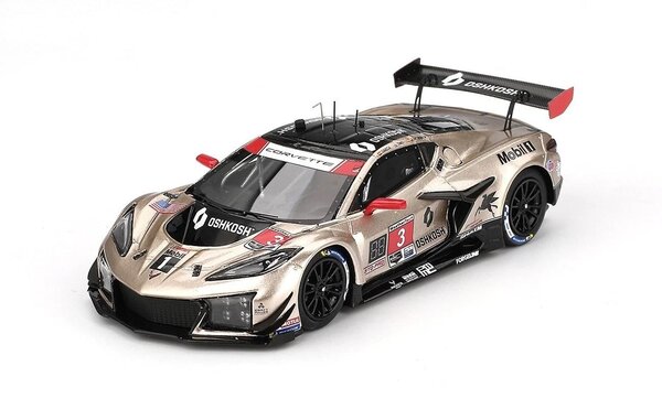 Chevrolet Chevrolet Corvette Z06 GT3.R 5.5L V8 #3 Team Pratt Miller Motorsport Imsa 12H Sebring 2024  - 1:43 - TrueScale Miniatures