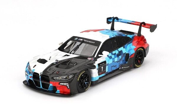 BMW BMW 4-Series M4 GT3 Evo 3.0L Twin Turbo #1 Racing 2024 - 1:43 - TrueScale Miniatures
