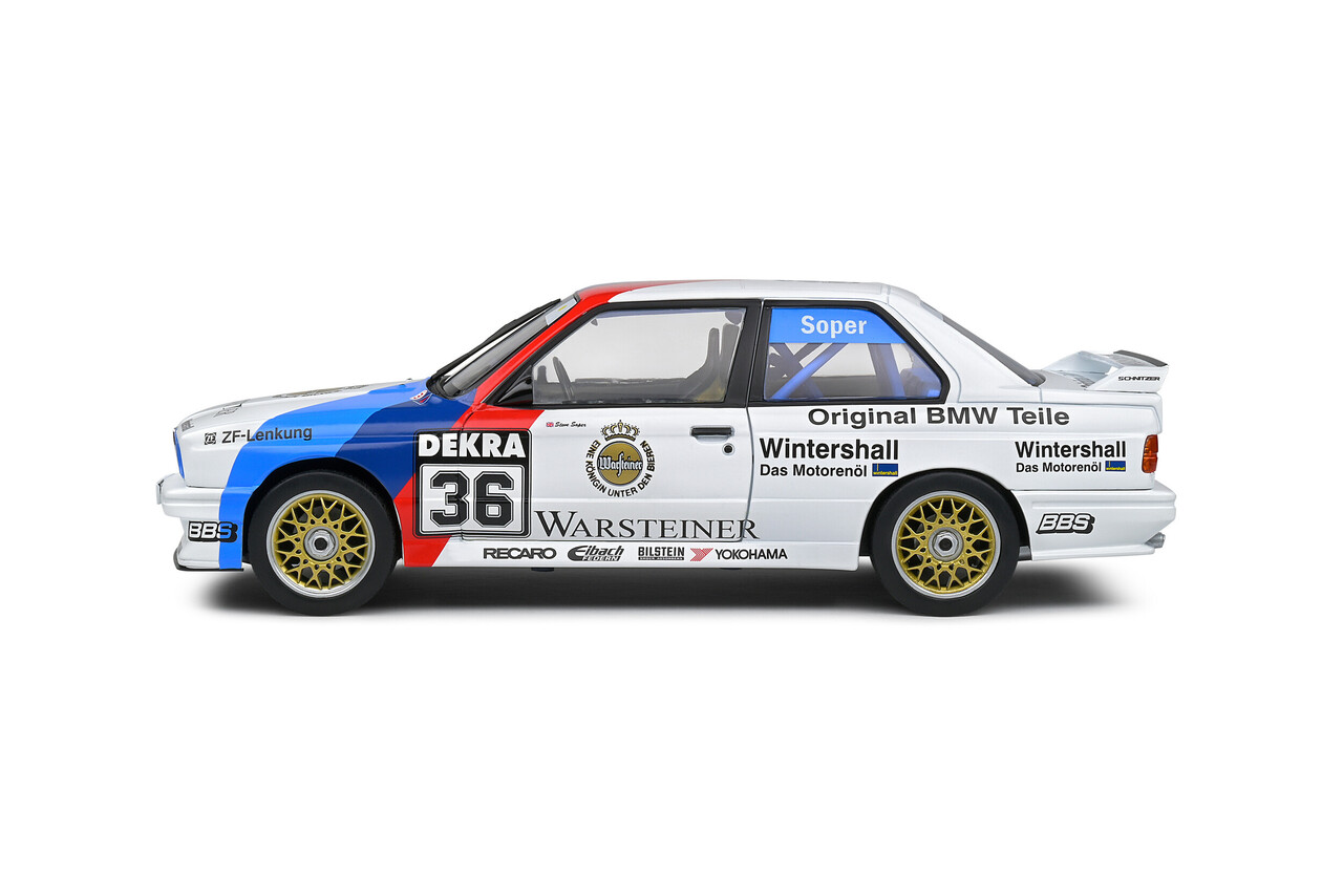 BMW BMW E30 M3 #36 DTM Championship 1989 - 1:18 - Solido