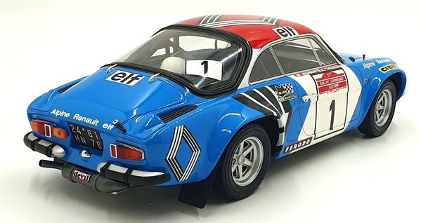 Renault Renault Alpine A110 1800 #1 Winner Rally San Remo 1973 - 1:12 - Otto Mobile Models Renault Renault Alpine A110 1800 #1 Winner Rally San Remo 1973 - 1:12 - Otto Mobile Models