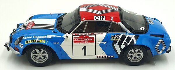 Renault Renault Alpine A110 1800 #1 Winner Rally San Remo 1973 - 1:12 - Otto Mobile Models Renault Renault Alpine A110 1800 #1 Winner Rally San Remo 1973 - 1:12 - Otto Mobile Models