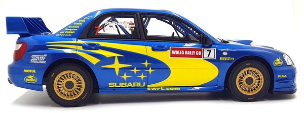 Subaru Subaru Impreza (S9) WRC #7 Rally of Wales 2003 - 1:12 - Otto Mobile Models Subaru Subaru Impreza (S9) WRC #7 Rally of Wales 2003 - 1:12 - Otto Mobile Models