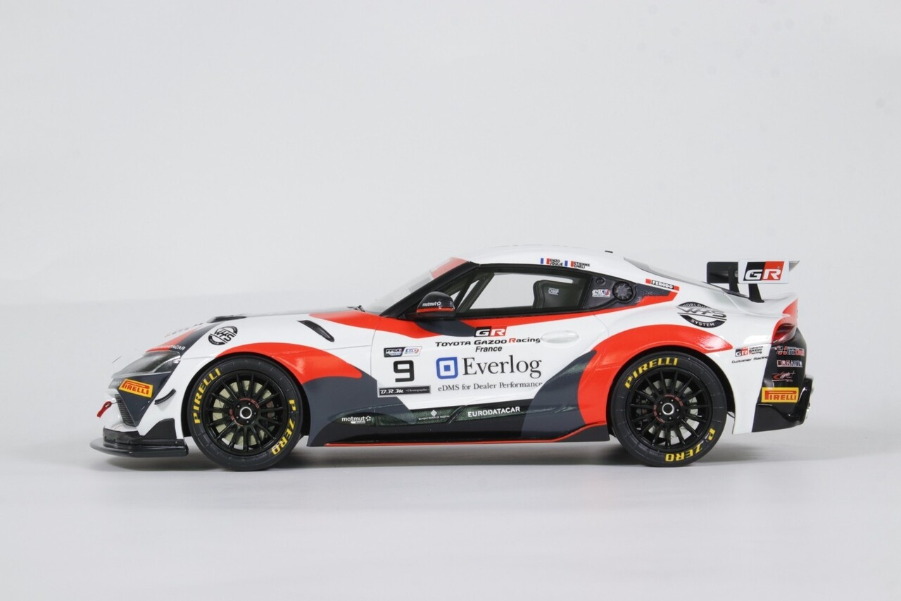 Toyota Toyota Supra GT4 Coupe #9 FFSA GT4 Championship 2023 - 1:18 - Otto Mobile Models Toyota Toyota Supra GT4 Coupe #9 FFSA GT4 Championship 2023 - 1:18 - Otto Mobile Models
