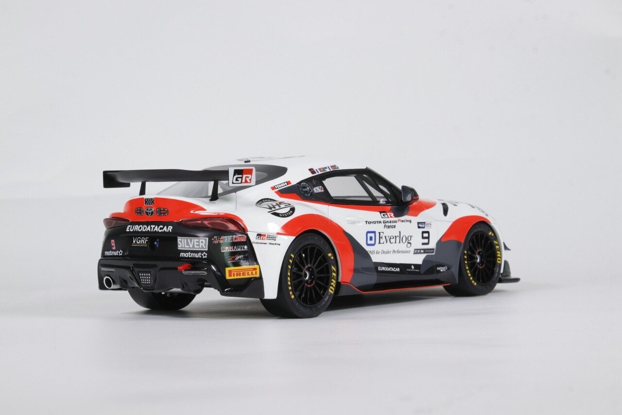 Toyota Toyota Supra GT4 Coupe #9 FFSA GT4 Championship 2023 - 1:18 - Otto Mobile Models Toyota Toyota Supra GT4 Coupe #9 FFSA GT4 Championship 2023 - 1:18 - Otto Mobile Models