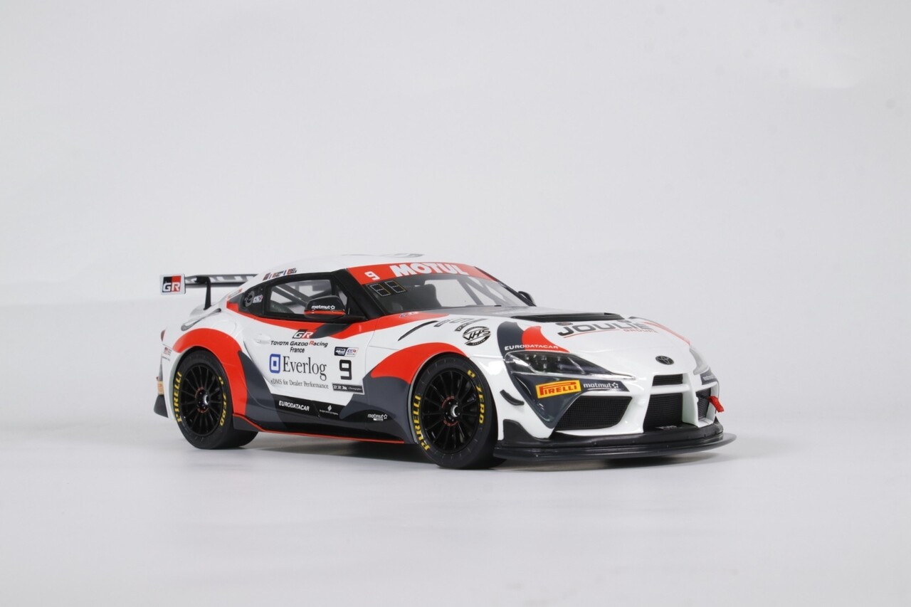 Toyota Toyota Supra GT4 Coupe #9 FFSA GT4 Championship 2023 - 1:18 - Otto Mobile Models Toyota Toyota Supra GT4 Coupe #9 FFSA GT4 Championship 2023 - 1:18 - Otto Mobile Models