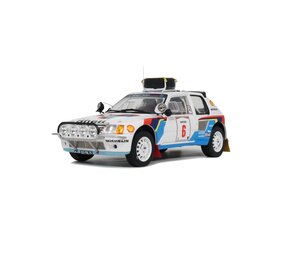 Peugeot Peugeot 205 T16 #6 Rally Safari (Africa) 1985 - 1:18 - Otto Mobile Models Peugeot Peugeot 205 T16 #6 Rally Safari (Africa) 1985 - 1:18 - Otto Mobile Models