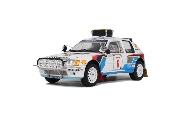 Peugeot Peugeot 205 T16 #6 Rally Safari (Africa) 1985 - 1:18 - Otto Mobile Models