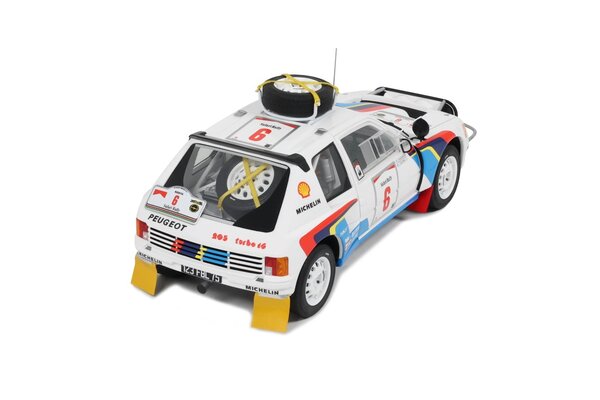 Peugeot Peugeot 205 T16 #6 Rally Safari (Africa) 1985 - 1:18 - Otto Mobile Models