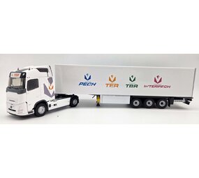 Volvo Volvo FH Aero Tractor 4x2 + Semi Box Trailer 3 Axle 'Ter Transports' 2024 - 1:43 - Eligor Volvo Volvo FH Aero Tractor 4x2 + Semi Box Trailer 3 Axle 'Ter Transports' 2024 - 1:43 - Eligor