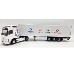 Volvo Volvo FH Aero Tractor 4x2 + Semi Box Trailer 3 Axle 'TBR Transports' 2024 - 1:43 - Eligor Volvo Volvo FH Aero Tractor 4x2 + Semi Box Trailer 3 Axle 'TBR Transports' 2024 - 1:43 - Eligor