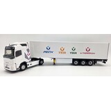 Volvo Volvo FH Aero Tractor 4x2 + Semi Box Trailer 3 Axle 'Interpech Transports' 2024 - 1:43 - Eligor