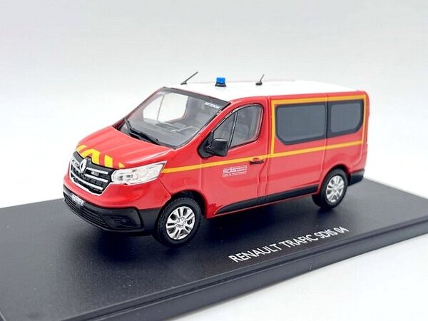 Renault Renault Trafic Minibus SDIS 04 Fire Department 2024 - 1:43 - Eligor Renault Renault Trafic Minibus SDIS 04 Fire Department 2024 - 1:43 - Eligor