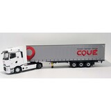 Renault Renault T-High Tractor 4x2 + Semi Curtainside Trailer 3 Axle 'Coué Transports' 2023 - 1:43 - Eligor