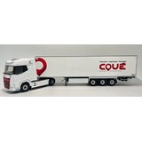 DAF DAF XG Tractor 4x2 + Semi Reefer Trailer 3 Axle 'Coué Transports' 2021 - 1:43 - Eligor