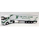 Renault Renault T-Line High Truck + Semi Curtainside Trailer 3 Axle 'Trans-Agri Transports' 2023 - 1:43 - Eligor