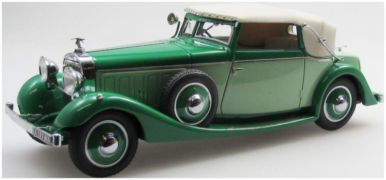 Hispano-Suiza Hispano Suiza J12 Drophead Convertible 3-Position Closed by Fernandez & Darrin 1934 - 1:43 - Esval Models