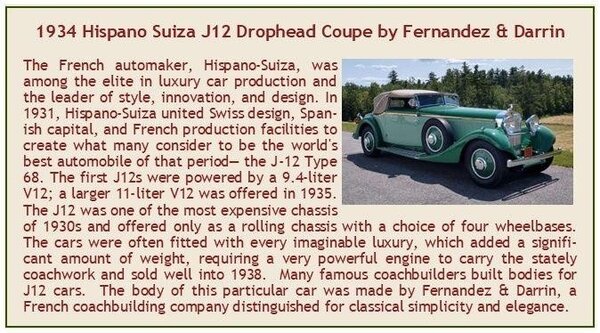 Hispano-Suiza Hispano Suiza J12 Drophead Convertible 3-Position Closed by Fernandez & Darrin 1934 - 1:43 - Esval Models