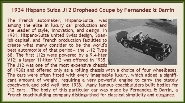 Hispano-Suiza Hispano Suiza J12 Drophead Convertible 3-Position Open by Fernandez & Darrin 1934 - 1:43 - Esval Models