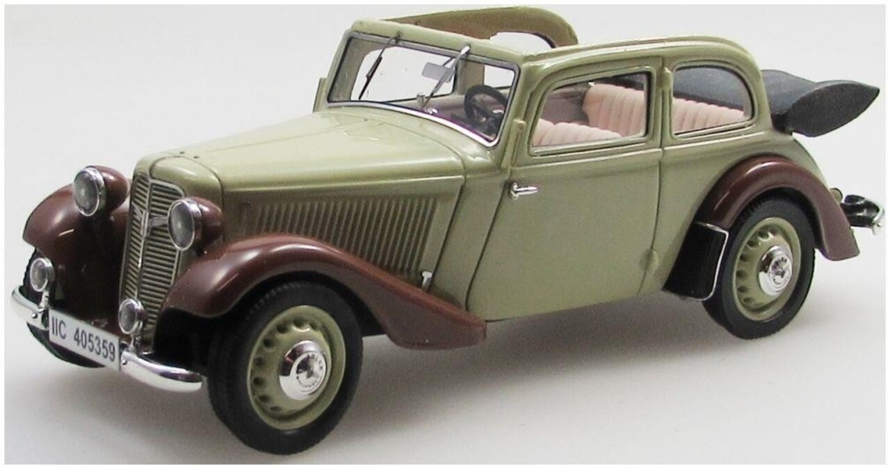 Adler Adler Trumpf Junior 2-Door Cabriolet Open 1934 - 1:43 - Esval Models Adler Adler Trumpf Junior 2-Door Cabriolet Open 1934 - 1:43 - Esval Models