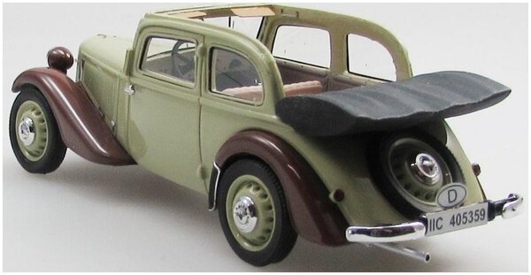 Adler Adler Trumpf Junior 2-Door Cabriolet Open 1934 - 1:43 - Esval Models Adler Adler Trumpf Junior 2-Door Cabriolet Open 1934 - 1:43 - Esval Models