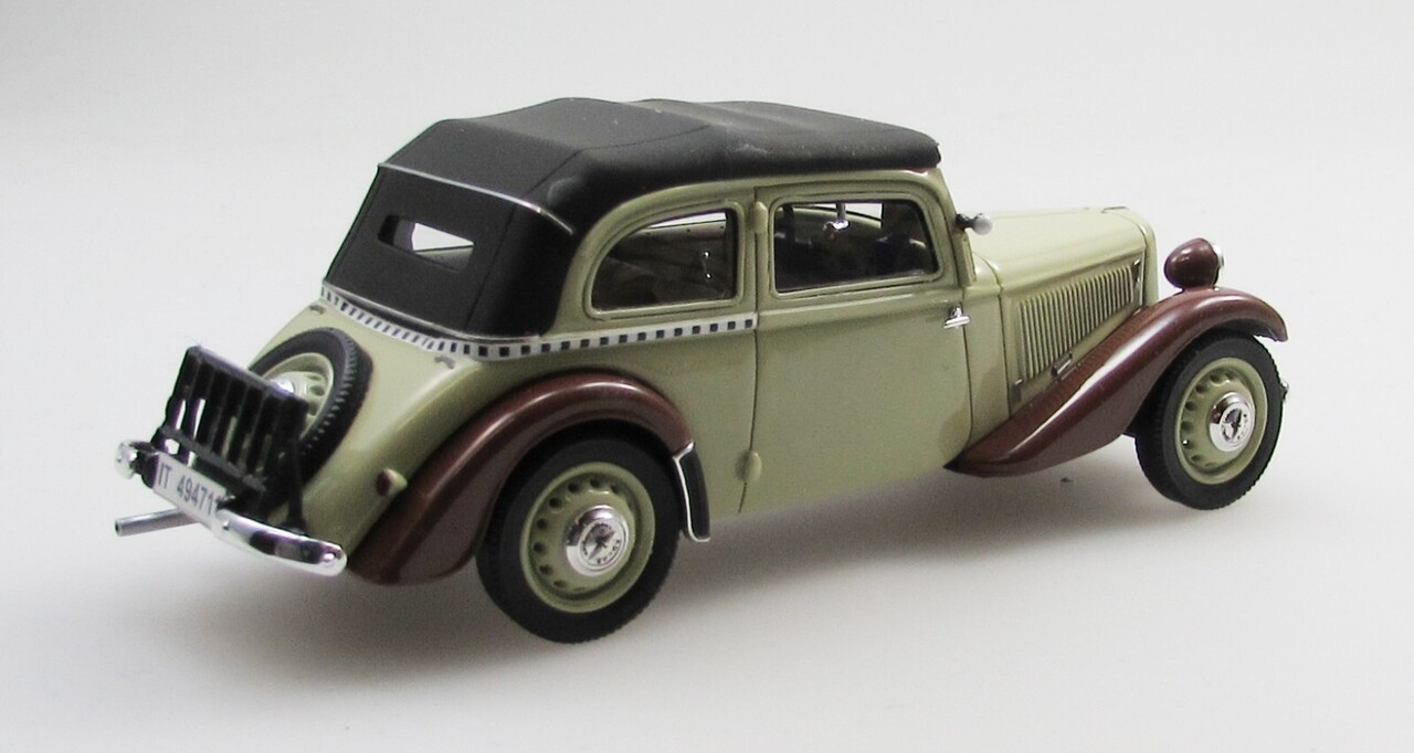 Adler Adler Trumpf Junior 2-Door Cabriolet Closed 1934 - 1:43 - Esval Models