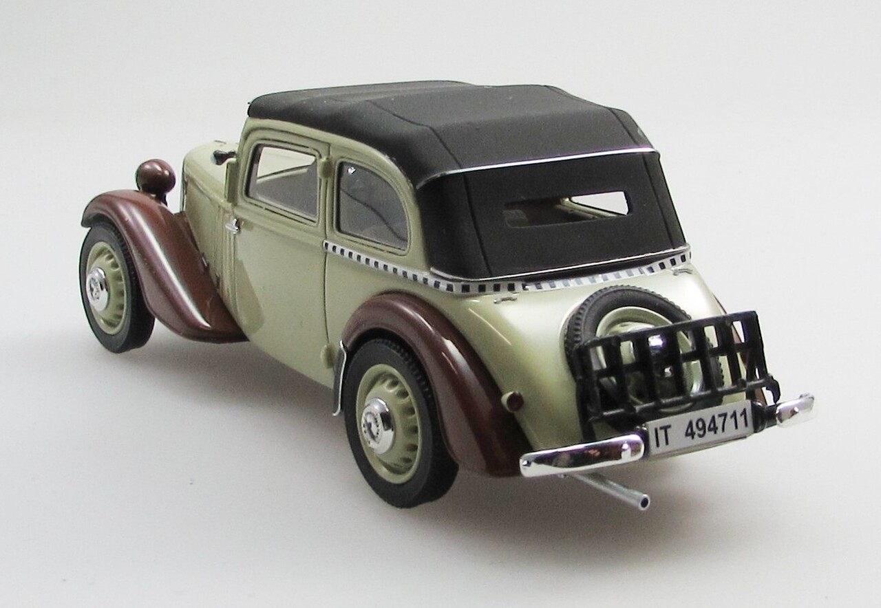 Adler Adler Trumpf Junior 2-Door Cabriolet Closed 1934 - 1:43 - Esval Models