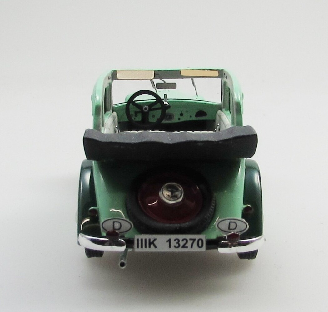 Adler Adler Trumpf Junior 2-Door Cabriolet Open 1934 - 1:43 - Esval Models Adler Adler Trumpf Junior 2-Door Cabriolet Open 1934 - 1:43 - Esval Models