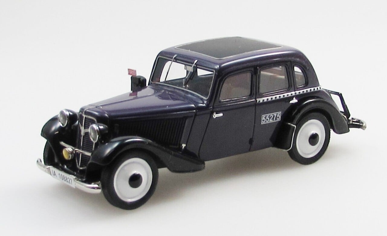 Adler Adler Trumpf Junior Berlin Taxi 4-Door 1936 - 1:43 - Esval Models Adler Adler Trumpf Junior Berlin Taxi 4-Door 1936 - 1:43 - Esval Models