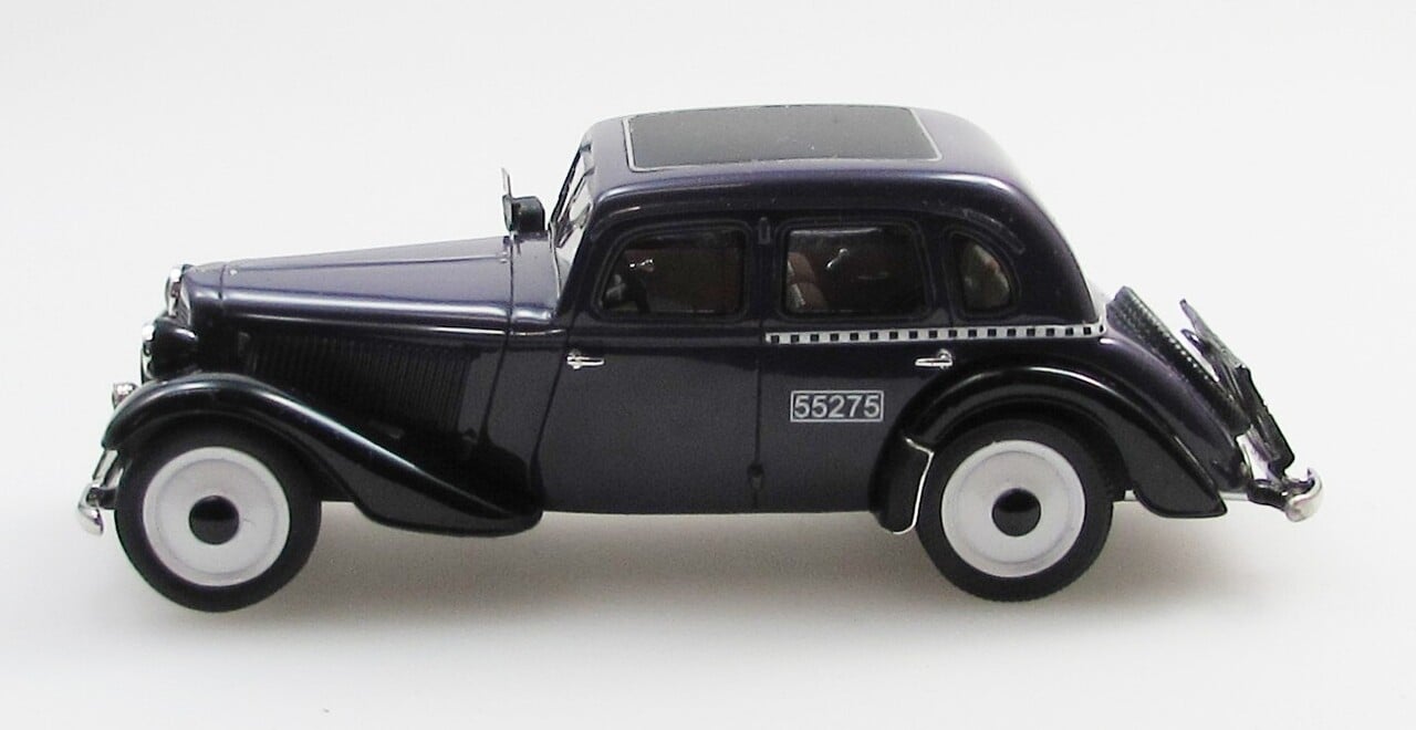 Adler Adler Trumpf Junior Berlin Taxi 4-Door 1936 - 1:43 - Esval Models Adler Adler Trumpf Junior Berlin Taxi 4-Door 1936 - 1:43 - Esval Models