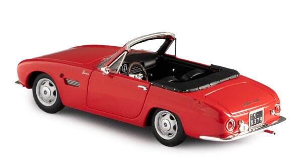 Osca Osca 1600GT Fissore Cabriolet Open 1963 - 1:43 - Esval Models Osca Osca 1600GT Fissore Cabriolet Open 1963 - 1:43 - Esval Models