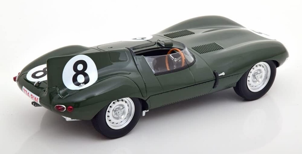 Jaguar Jaguar D-Type #8 24h Le Mans 1955 - 1:18 - CMR Classic Model Replicars Jaguar Jaguar D-Type #8 24h Le Mans 1955 - 1:18 - CMR Classic Model Replicars