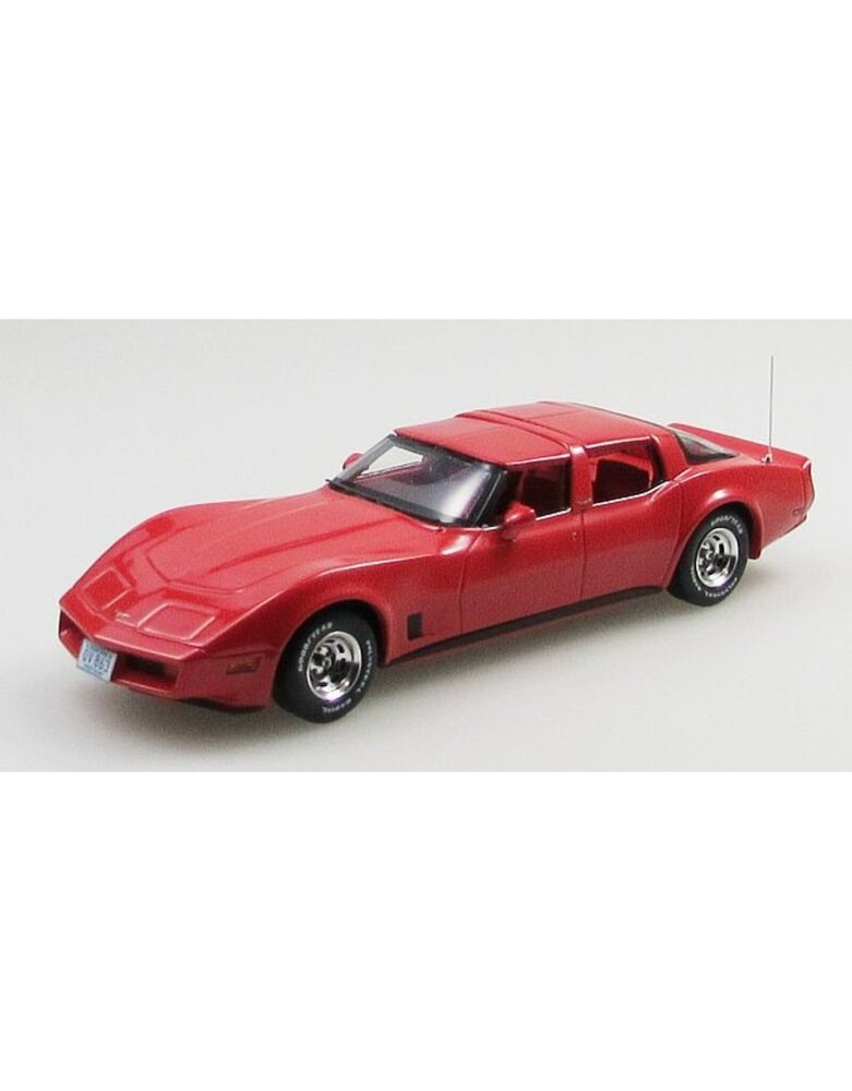 Chevrolet Chevrolet Corvette Closed Roof 1980 - 1:43 - Esval Models Chevrolet Chevrolet Corvette Closed Roof 1980 - 1:43 - Esval Models