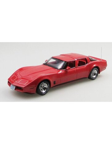 Chevrolet Chevrolet Corvette Closed Roof 1980 - 1:43 - Esval Models Chevrolet Chevrolet Corvette Closed Roof 1980 - 1:43 - Esval Models