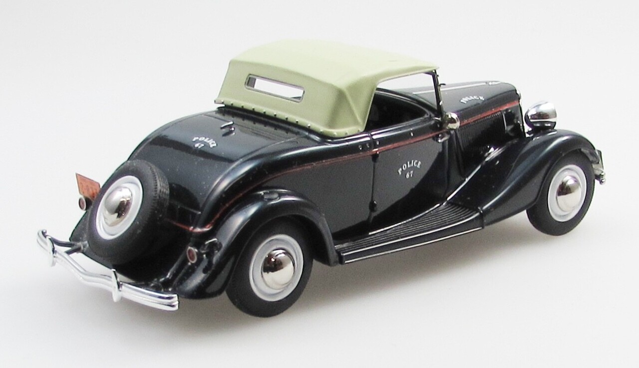 Ford Ford (USA) Model 18 Roadster Police 1933 - 1:43 - Esval Models