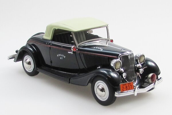 Ford Ford (USA) Model 18 Roadster Police 1933 - 1:43 - Esval Models