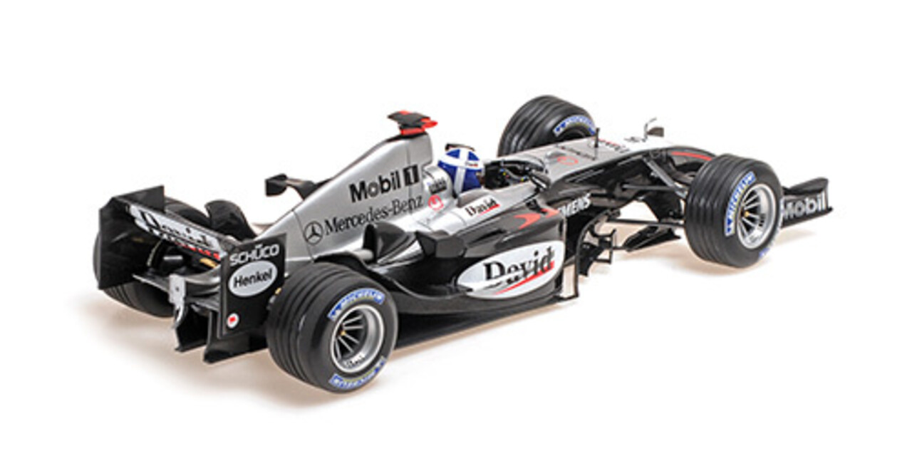 Formule 1 McLaren Mercedes MP4/19, Coulthard, 2004  - 1:18 - Minichamps