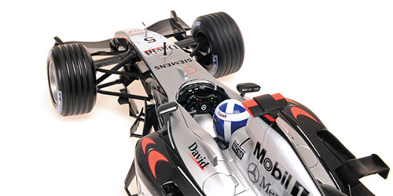 Formule 1 McLaren Mercedes MP4/19, Coulthard, 2004  - 1:18 - Minichamps