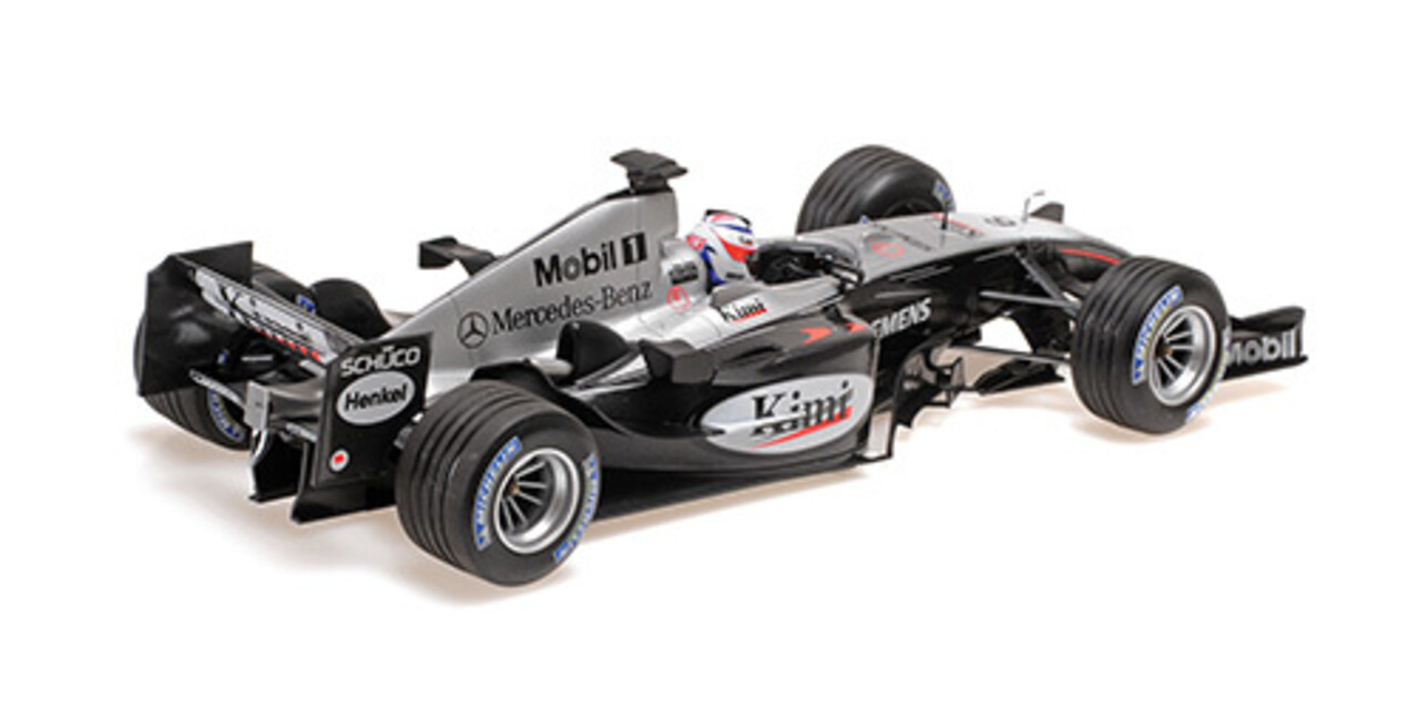 Formule 1 McLaren Mercedes MP4/19, Räikkönen, 2004  - 1:18 - Minichamps