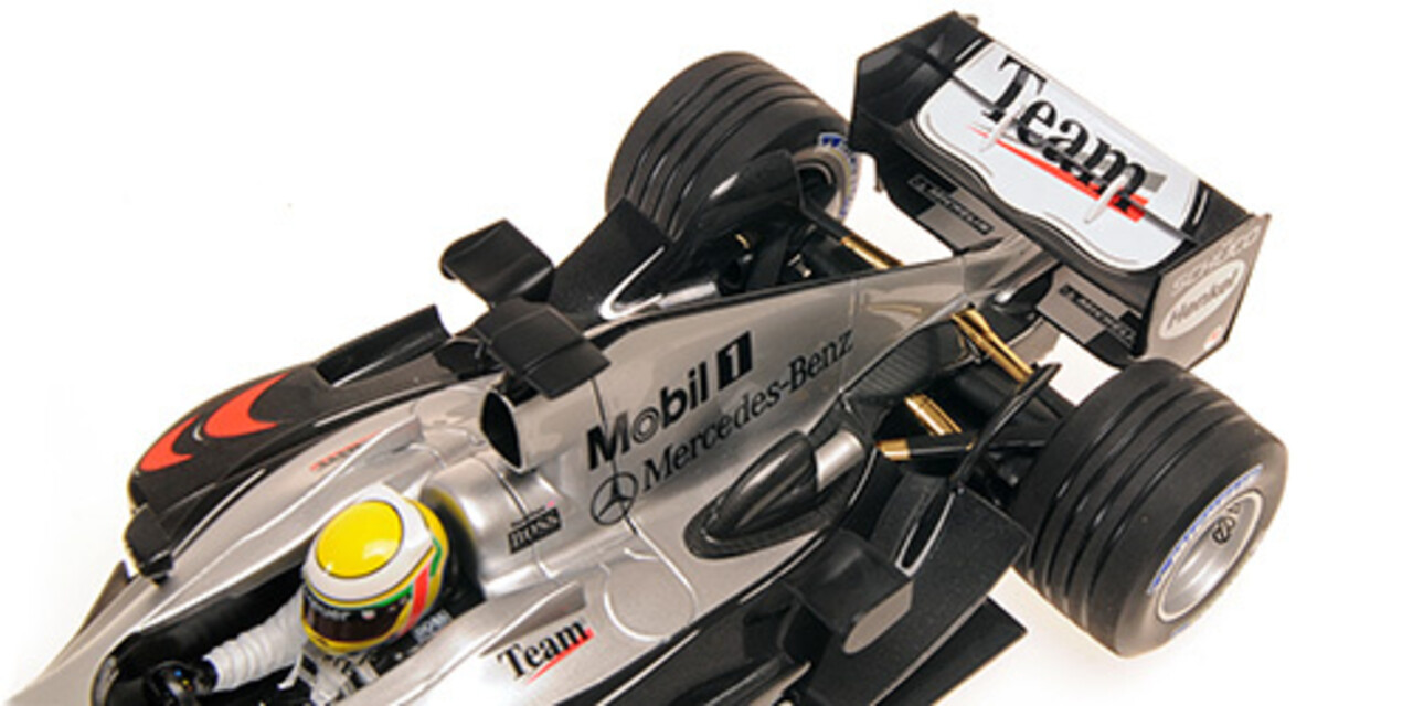 Formule 1 McLaren Mercedes MP4/19, Hamilton,  Autosport Young Driver Test S'stone 2004  - 1:18 - Minichamps