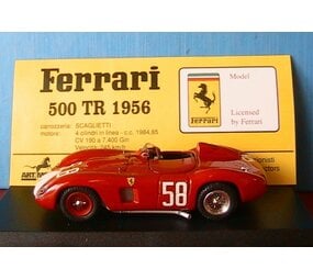 Ferrari Ferrari 500 TR #58 1000 Km Monza 1956 - 1:43 - Art Model