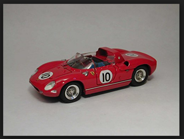 Ferrari Ferrari 250 P #10 "Did Not Finish" GP Reims 1963  - 1:43 - Art Model