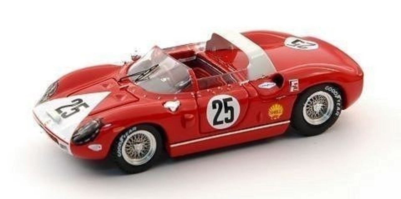 Ferrari Ferrari 330 P #25 3rd 12H Sebring (USA)1964 - 1:43 - Art Model