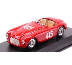 Ferrari Ferrari 166 MM Barchetta #415 Giro of Sicily 1951 - 1:43 - Art Model