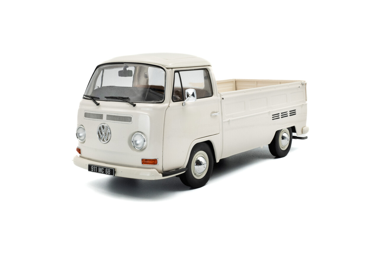 Volkswagen Volkswagen T2 Pick Up 1968 + Porsche Service Decals  - 1:18 - Solido
