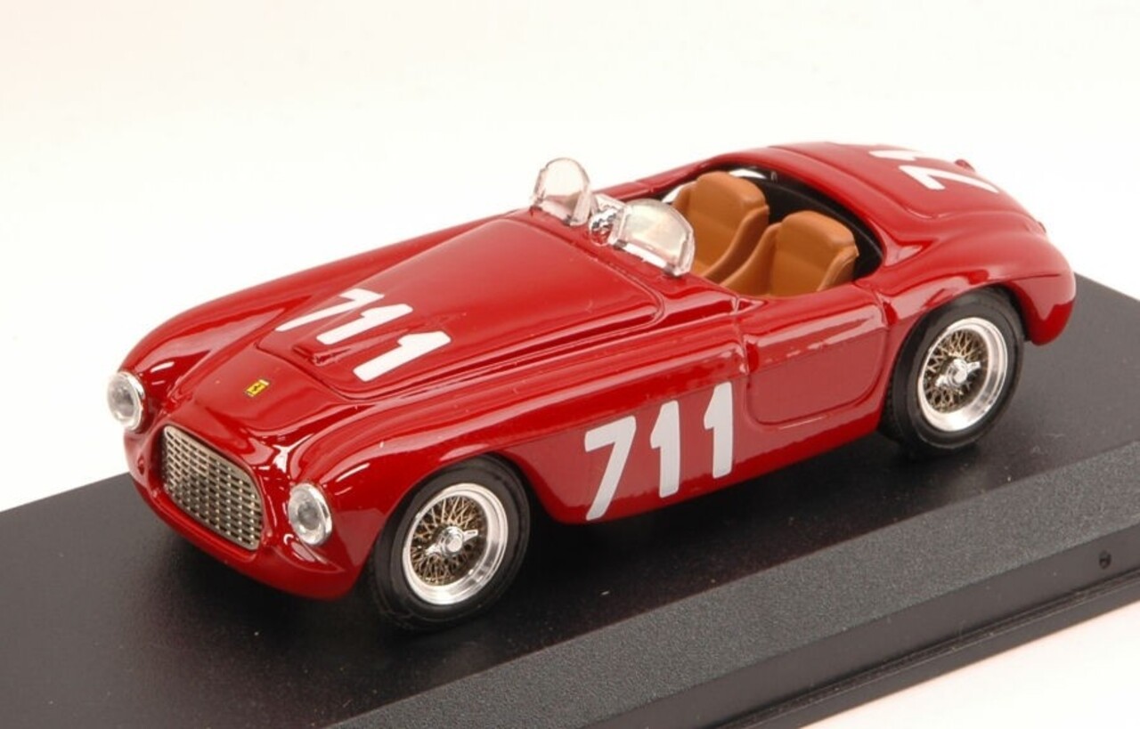 Ferrari Ferrari 166 MM Spider #711 4th Mille Miglia  (Italy) 1950  - 1:43 - Art Model