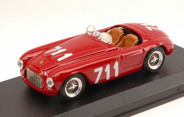 Ferrari Ferrari 166 MM Spider #711 4th Mille Miglia  (Italy) 1950  - 1:43 - Art Model