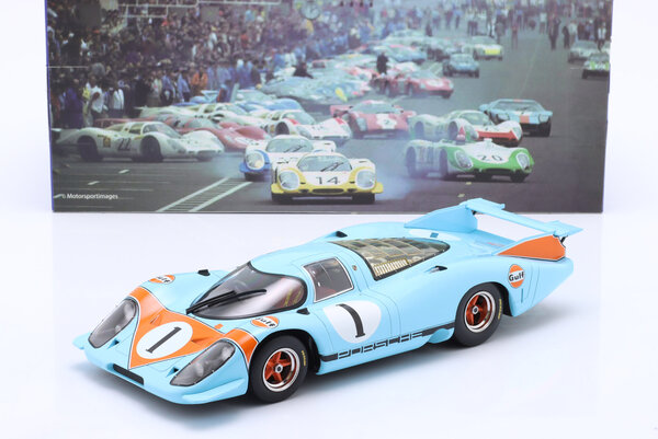 Porsche Porsche 917 LH Gulf Presentation Car 1969 - 1:18 - Werk83
