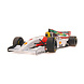 Formule 1 McLaren Ford MP4/8, Vettel, Tribute Imola 19.5.24 w Fig + Flag - 1:18 - Minichamps