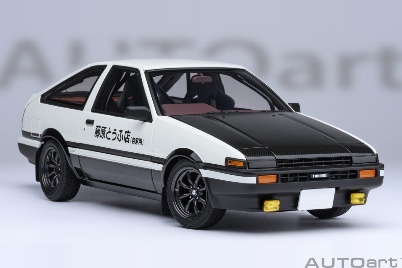 Toyota Toyota Sprinter Trueno (AE86) Initial D Project D Final Version 30th Anniversary 1980 - 1:18 - AUTOart